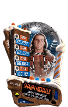 SuperCard ShawnMichaels S5 24 Shattered Christmas