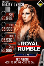 SuperCard BeckyLynch S5 24 Shattered MITB