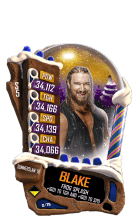 SuperCard Blake S5 21 SummerSlam18 Christmas