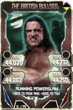 SuperCard BritishBulldog S5 22 Gothic Throwback