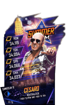 SuperCard Cesaro S4 21 SummerSlam18 Fusion