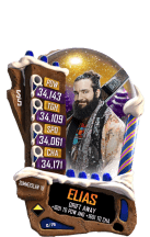 SuperCard Elias S5 21 SummerSlam18 Christmas