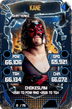 SuperCard Kane S5 24 Shattered Throwback