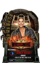 SuperCard RondaRousey S5 25 WrestleMania35