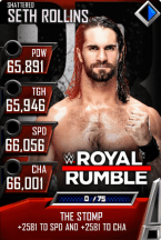 SuperCard SethRollins S5 24 Shattered MITB
