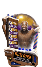 SuperCard TitusONeil S5 21 SummerSlam18 Christmas