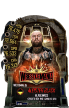 SuperCard AleisterBlack S5 25 WrestleMania35