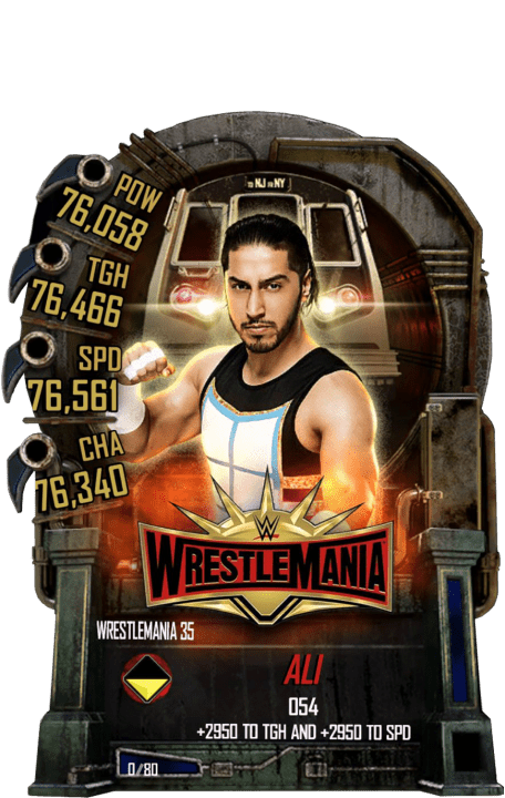SuperCard Ali S5 25 WrestleMania35