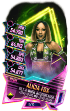 SuperCard AliciaFox S5 23 Neon Fusion