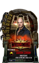 SuperCard BaronCorbin S5 25 WrestleMania35