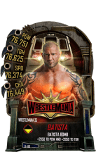 SuperCard Batista S5 25 WrestleMania35