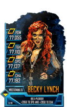 SuperCard BeckyLynch S5 25 WrestleMania35 FanAxxess