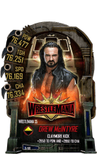 SuperCard DrewMcIntyre S5 25 WrestleMania35