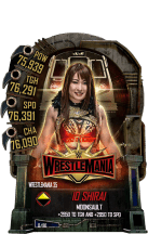 SuperCard IoShirai S5 25 WrestleMania35