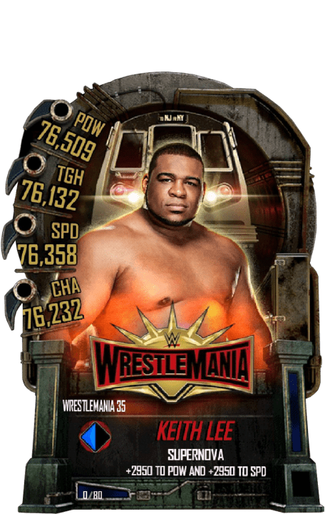 SuperCard KeithLee S5 25 WrestleMania35