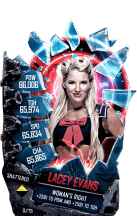 SuperCard LaceyEvans S5 24 Shattered Fusion