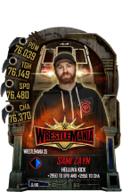 SuperCard SamiZayn S5 25 WrestleMania35