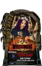 SuperCard SashaBanks S5 25 WrestleMania35