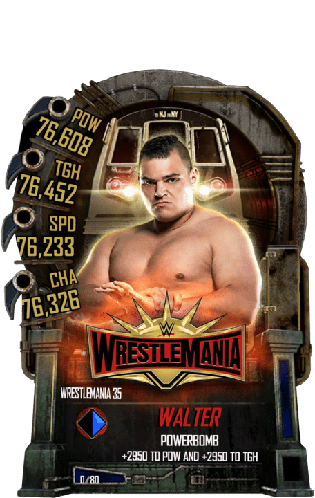 SuperCard Walter S5 25 WrestleMania35