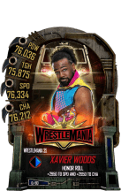 SuperCard XavierWoods S5 25 WrestleMania35