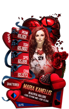 Super card maria kanellis s5 24 shattered valentine 16429 216