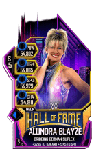 SuperCard AlundraBlayze S5 23 Neon HallOfFame