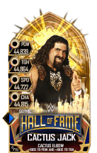 SuperCard CactusJack S5 22 Gothic HallOfFame