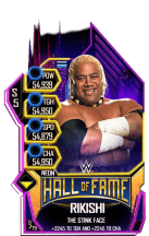 SuperCard Rikishi S5 23 Neon HallOfFame