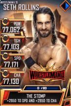 SuperCard SethRollins S5 25 WrestleMania35 MITB