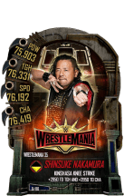 SuperCard ShinsukeNakamura S5 25 WrestleMania35