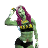 WWEChampions Render SashaBanksZombie