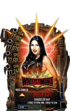 SuperCard BillieKay S5 25 WrestleMania35 Fusion