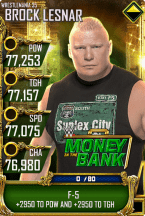 SuperCard BrockLesnar S5 25 WrestleMania35 MITB