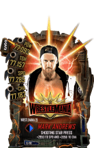 SuperCard MarkAndrews S5 25 WrestleMania35 Fusion