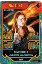 SuperCard Natalya S5 26 Cataclysm Throwback