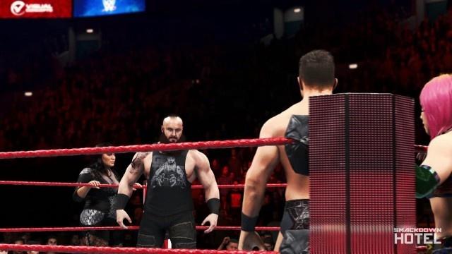WWE2K20 MixedTag BraunStrowman NiaJax Asuka TheMiz WWE2K20 MixedTag BraunStrowman NiaJax Asuka TheMiz