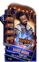 SuperCard XavierWoods S5 27 SummerSlam19