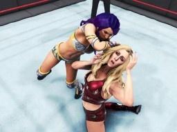 WWE2K20 SashaBanks CharlotteFlair