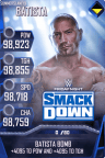 SuperCard Batista S5 27 SummerSlam19 SmackDown
