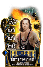 SuperCard BretHart S5 26 Cataclysm HallOfFame