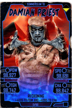 SuperCard DamianPriest S5 27 SummerSlam19 Halloween