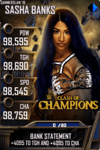 SuperCard SashaBanks S5 27 SummerSlam19 MITB