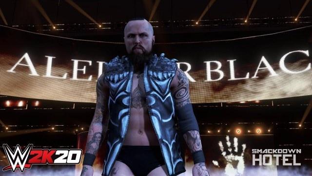 WWE2K20 AleisterBlack Entrance Screen WWE2K20 AleisterBlack Entrance Screen