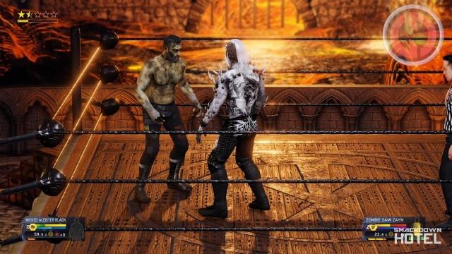 WWE2K20 Gameplay WickedAleisterBlack ZombieSamiZayn