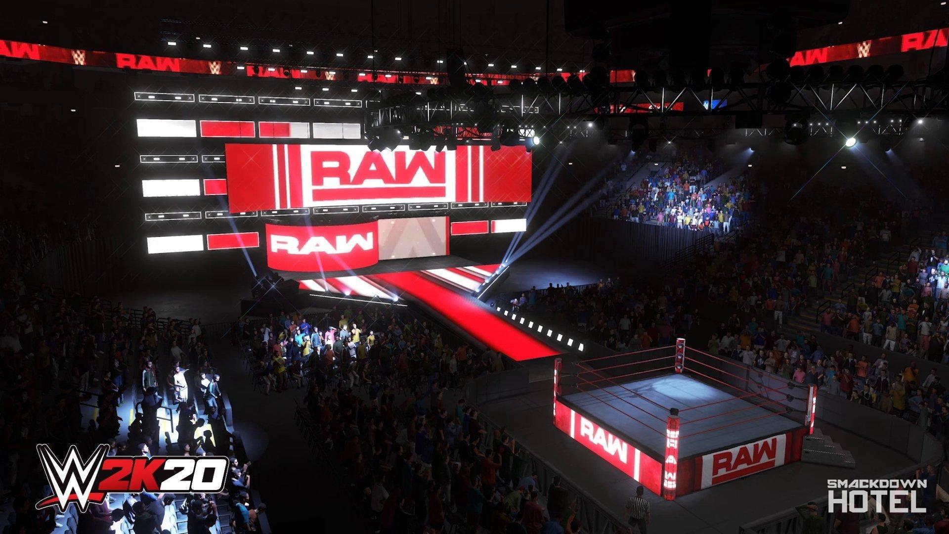 WWE 2K20 RAW Arena