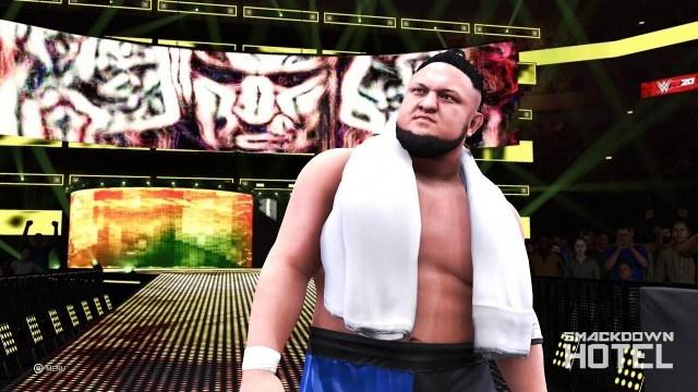 WWE2K20 SamoaJoe Entrance