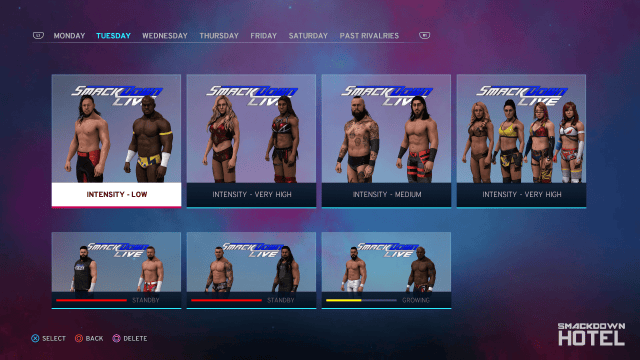 WWE2K20 Universe Rivalries
