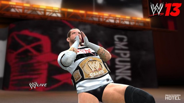 WWE13 PunkEntrance WWE13 PunkEntrance