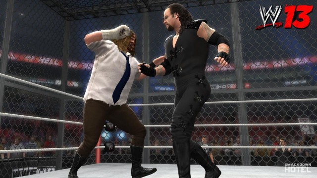WWE13 UndertakerMankind WWE13 UndertakerMankind