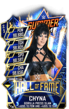 SuperCard Chyna S5 27 SummerSlam19 HallOfFame